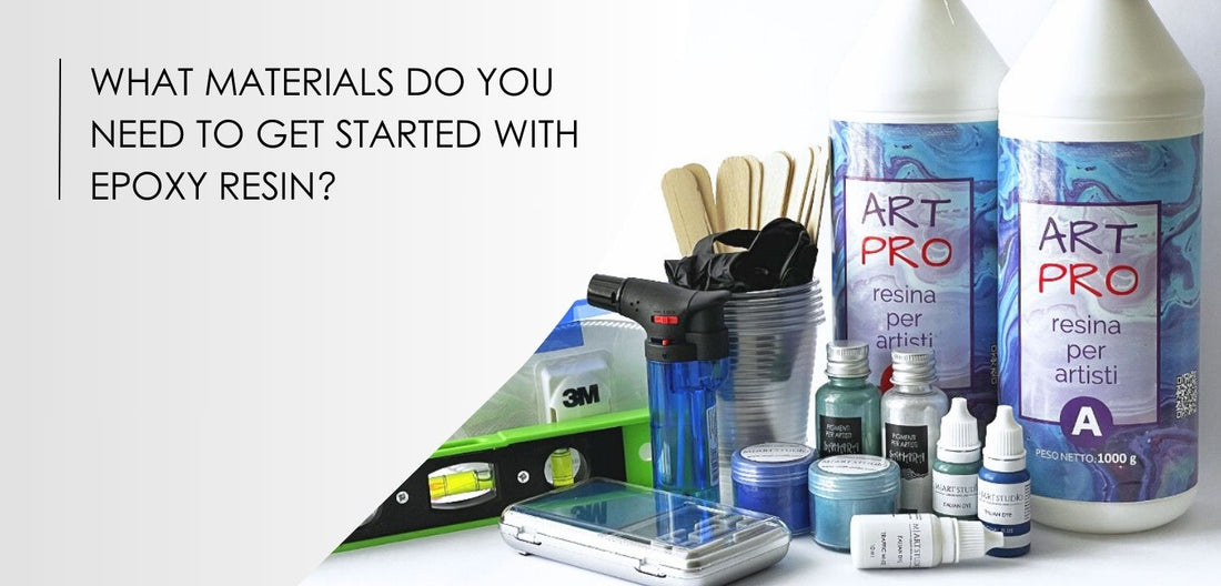 What materials do you need to get started with epoxy resin? What materials do you need to get started with epoxy resin?