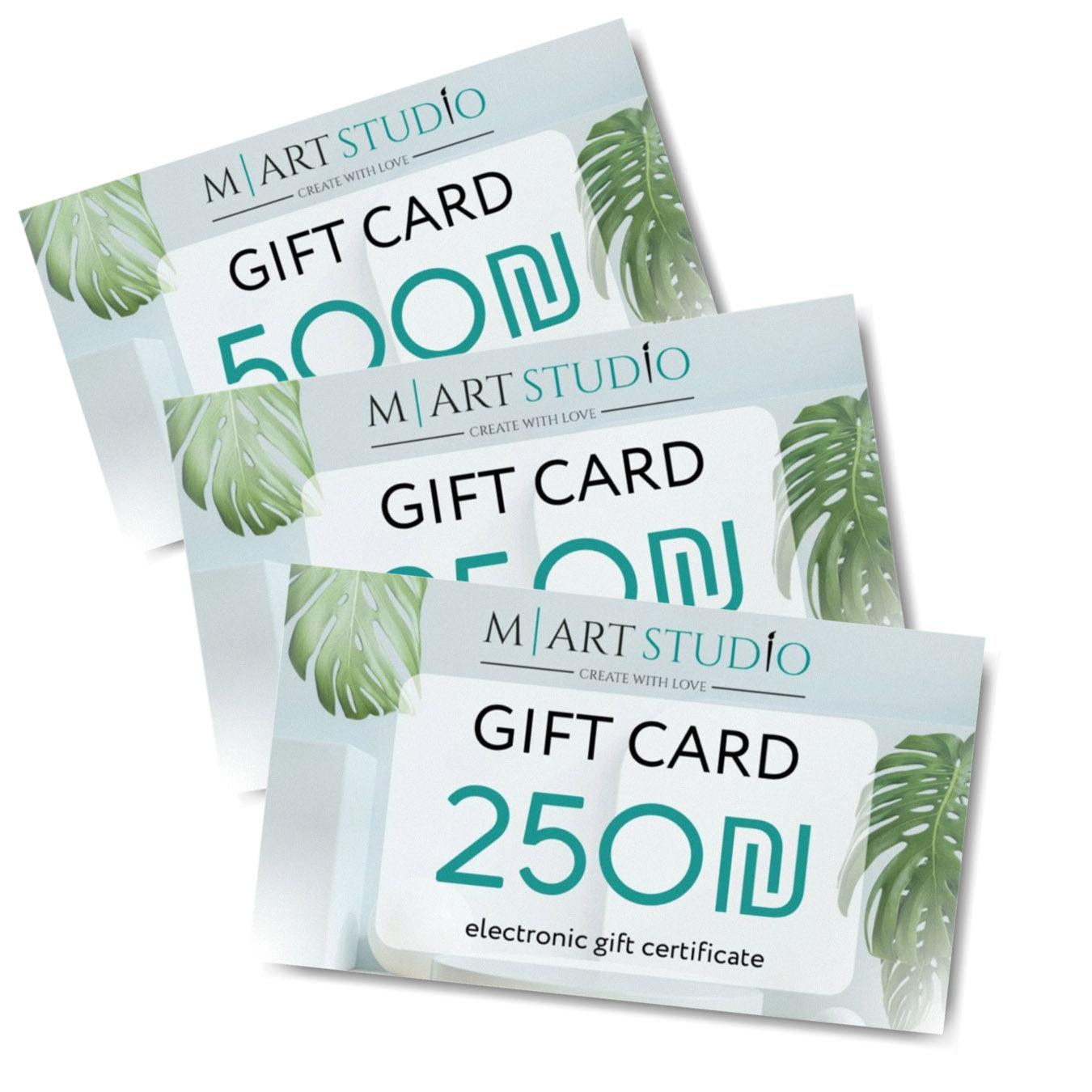 Gift cards Gift cards