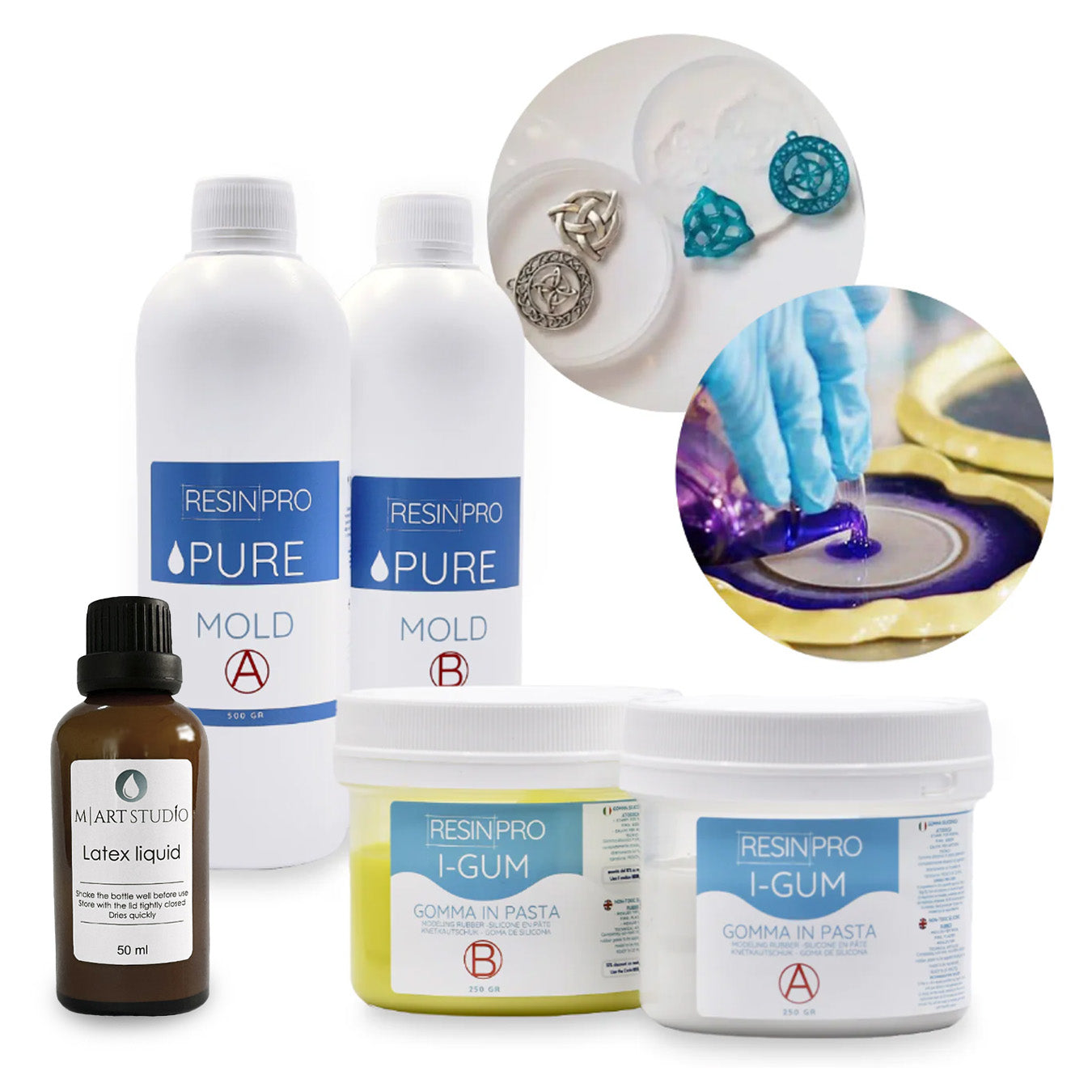 Supplies for Silicone Paste, Liquid Silicone & Latex Supplies for Silicone Paste, Liquid Silicone & Latex