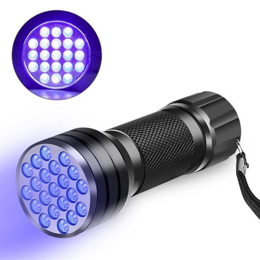 פנס UV - 21 LEDs UV (אולטרה סגול) פנס UV - 21 LEDs UV (אולטרה סגול)