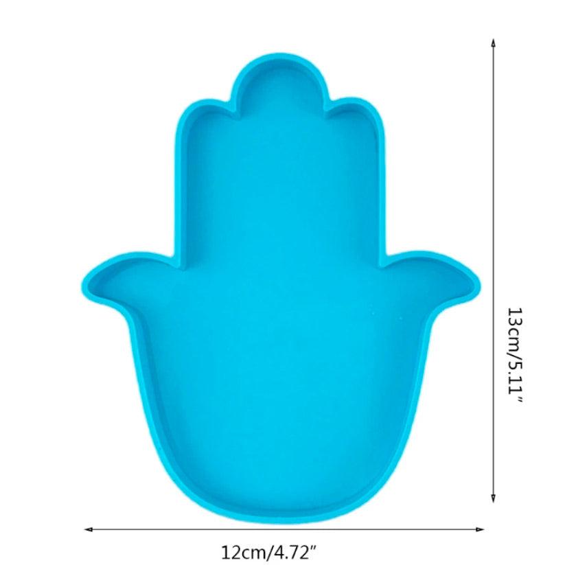 Silicone mold - Hamsa - type A thumbnail - 2 Silicone mold - Hamsa - type A thumbnail - 2