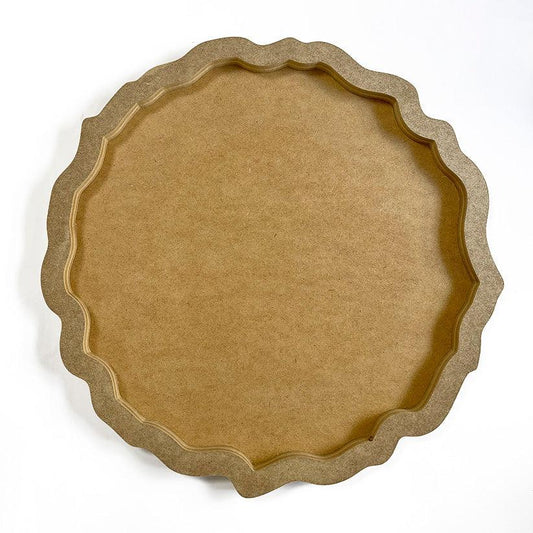לוח MDF לבן עם מסגרת מאחור - "Circle geodes" - secondary image לוח MDF לבן עם מסגרת מאחור - "Circle geodes" - secondary image