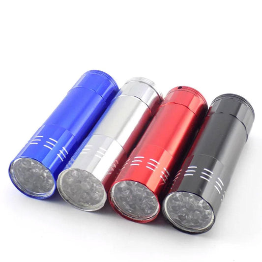 פנס UV - 9 לדים UV (אולטרה סגול) פנס UV - 9 לדים UV (אולטרה סגול)