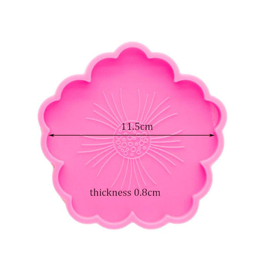 Silicone mold - "Flower 2" - secondary image Silicone mold - "Flower 2" - secondary image