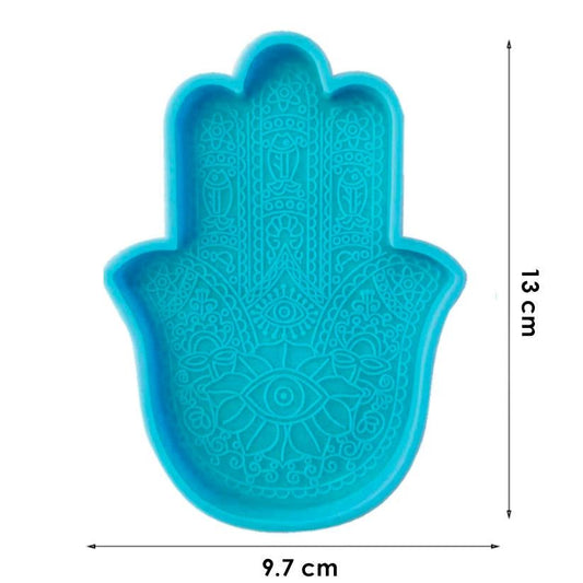 Silicone mold - Hamsa - type B - secondary image Silicone mold - Hamsa - type B - secondary image