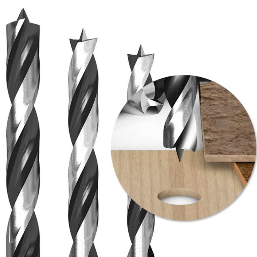 Wood drill bit 8 mm (hole for clock mechanism) thumbnail - 4 Wood drill bit 8 mm (hole for clock mechanism) thumbnail - 4
