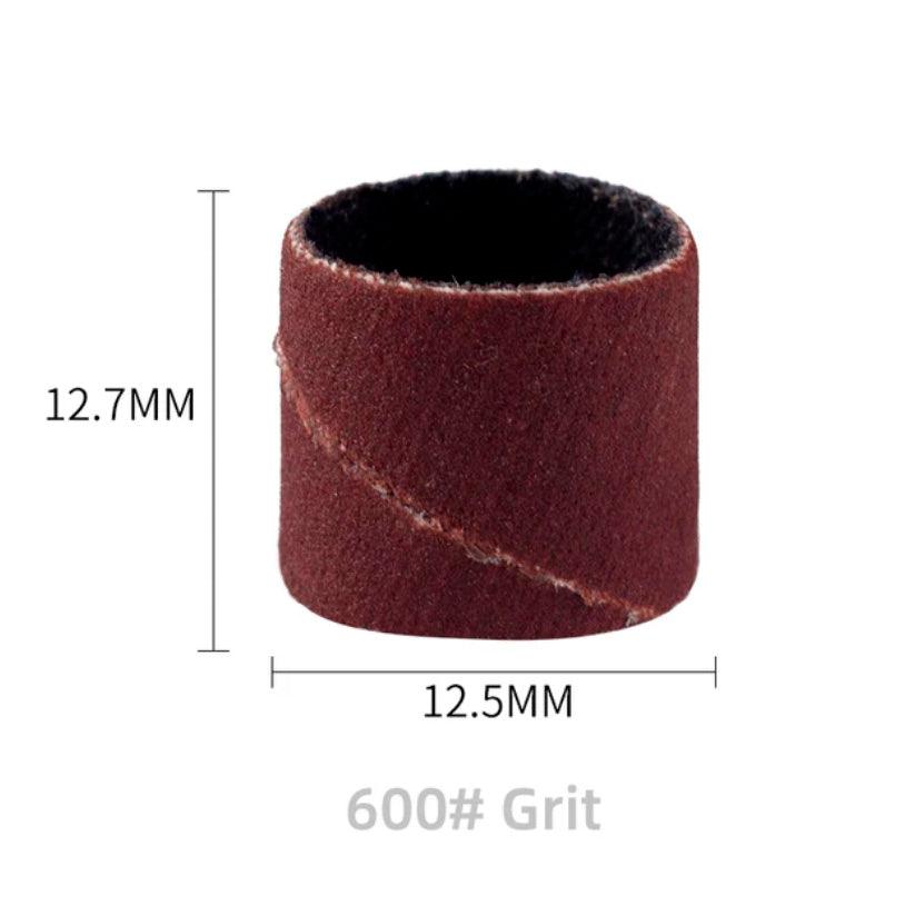 פיית נייר זכוכית - 12 מ"מ (GRIT 80, 320, 600) - 3 פיית נייר זכוכית - 12 מ"מ (GRIT 80, 320, 600) - 3