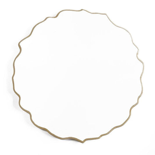 לוח MDF לבן עם מסגרת מאחור - "Circle geodes" לוח MDF לבן עם מסגרת מאחור - "Circle geodes"