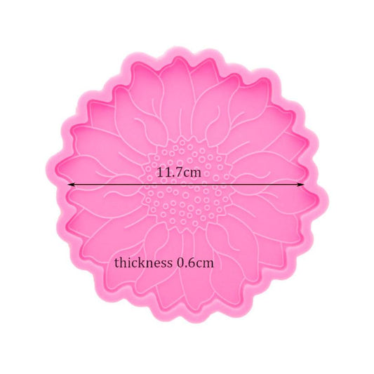 Silicone mold - "Flower 3" - secondary image Silicone mold - "Flower 3" - secondary image