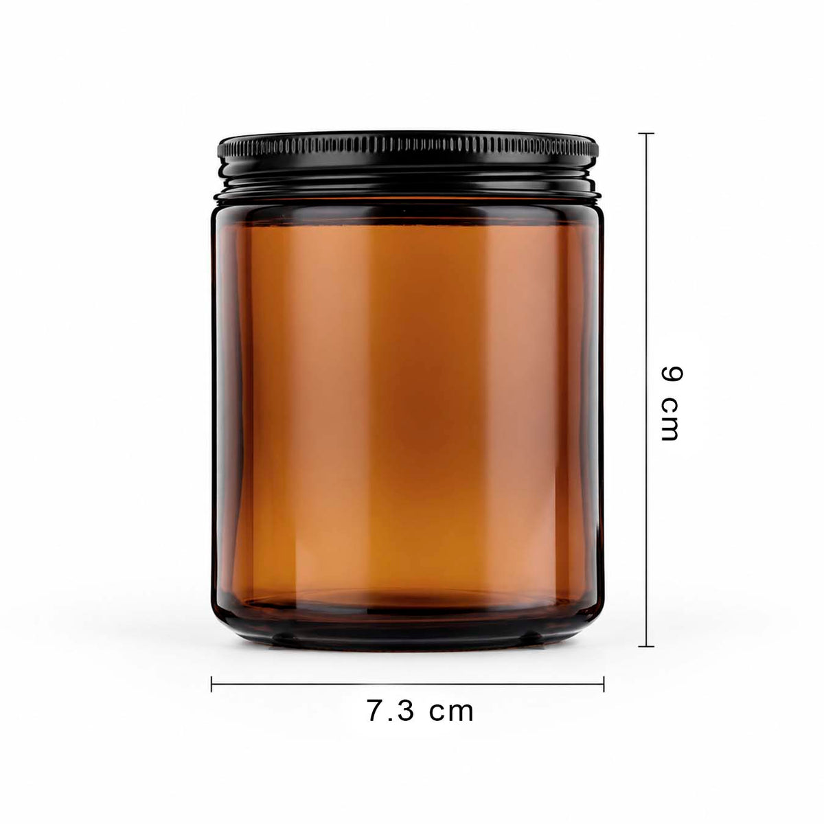 <tc>Янтарная стеклянная банка для свечей с чёрной металлической крышкой — 250 мл</tc> - 3 <tc>Янтарная стеклянная банка для свечей с чёрной металлической крышкой — 250 мл</tc> - 3