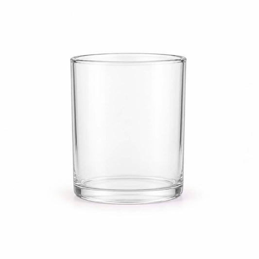 Clear Candle Glass with Lid – 200 ml - secondary image Clear Candle Glass with Lid – 200 ml - secondary image