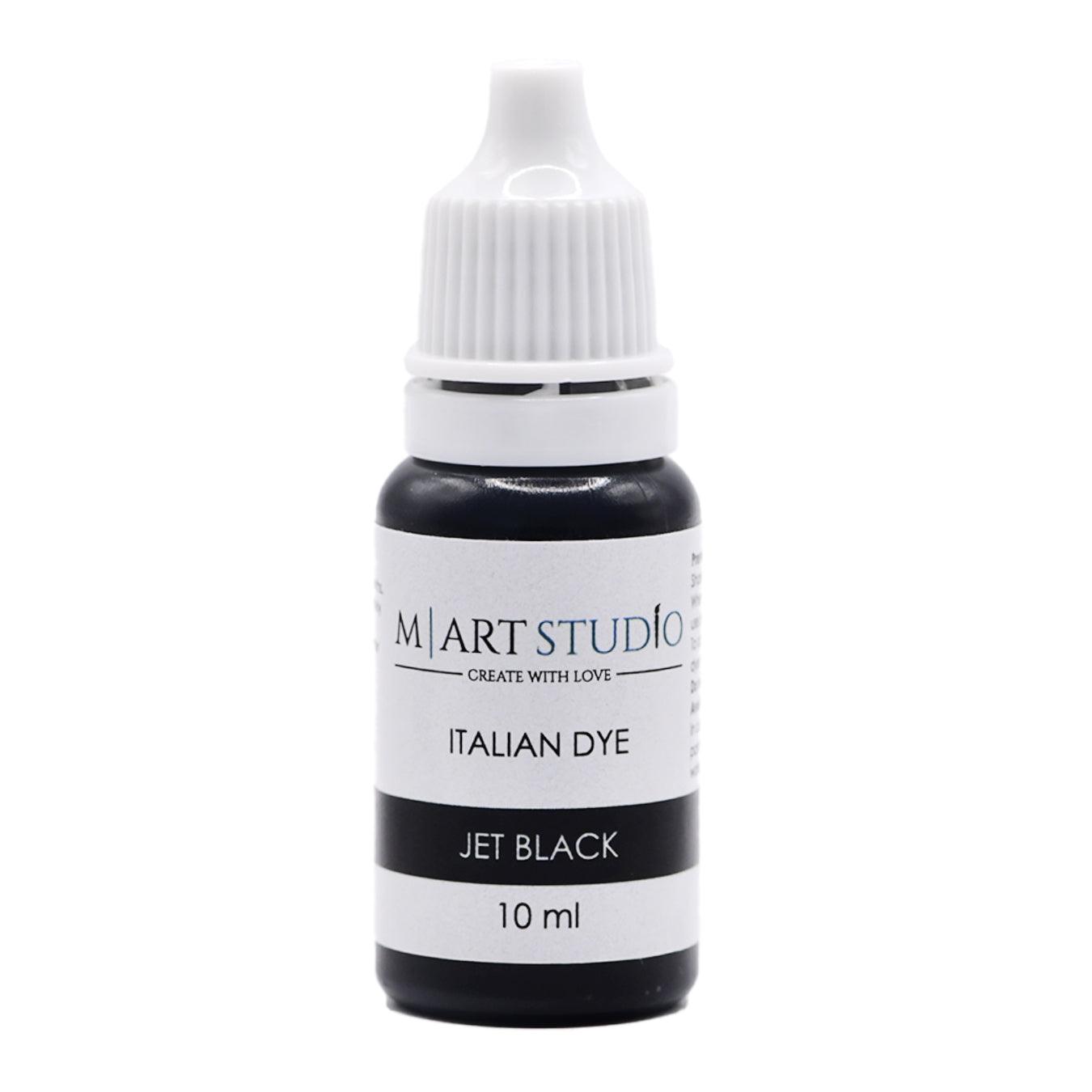 Жидкий итальянский краситель - Jet black - 1 Жидкий итальянский краситель - Jet black - 1