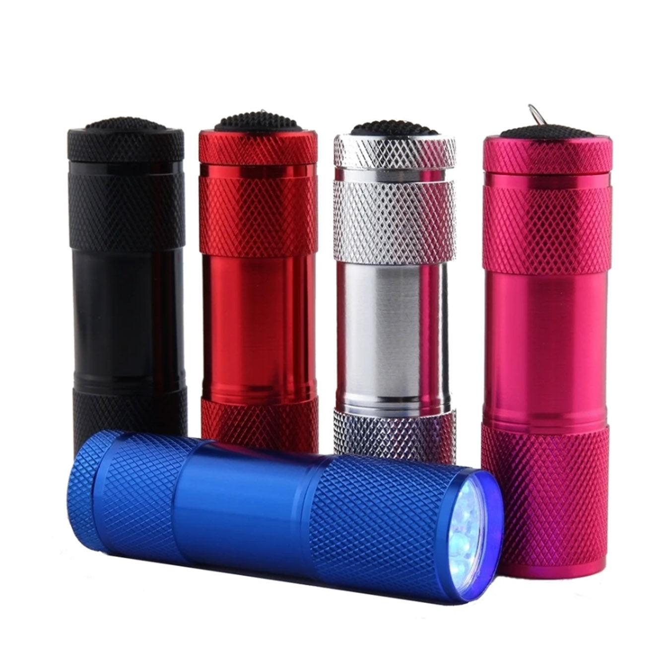 פנס UV - 9 לדים UV (אולטרה סגול) - 2 פנס UV - 9 לדים UV (אולטרה סגול) - 2