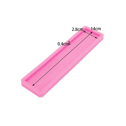Silicone mold Bookmark palm leaves - secondary image Silicone mold Bookmark palm leaves - secondary image