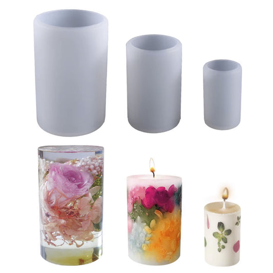 Silicone mold for candles - Classic cylinders Silicone mold for candles - Classic cylinders