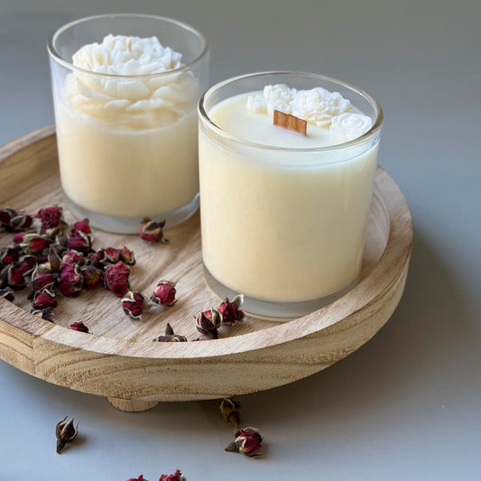 נר ריחני "פרחים" - 300 מ"ל נר ריחני "פרחים" - 300 מ"ל