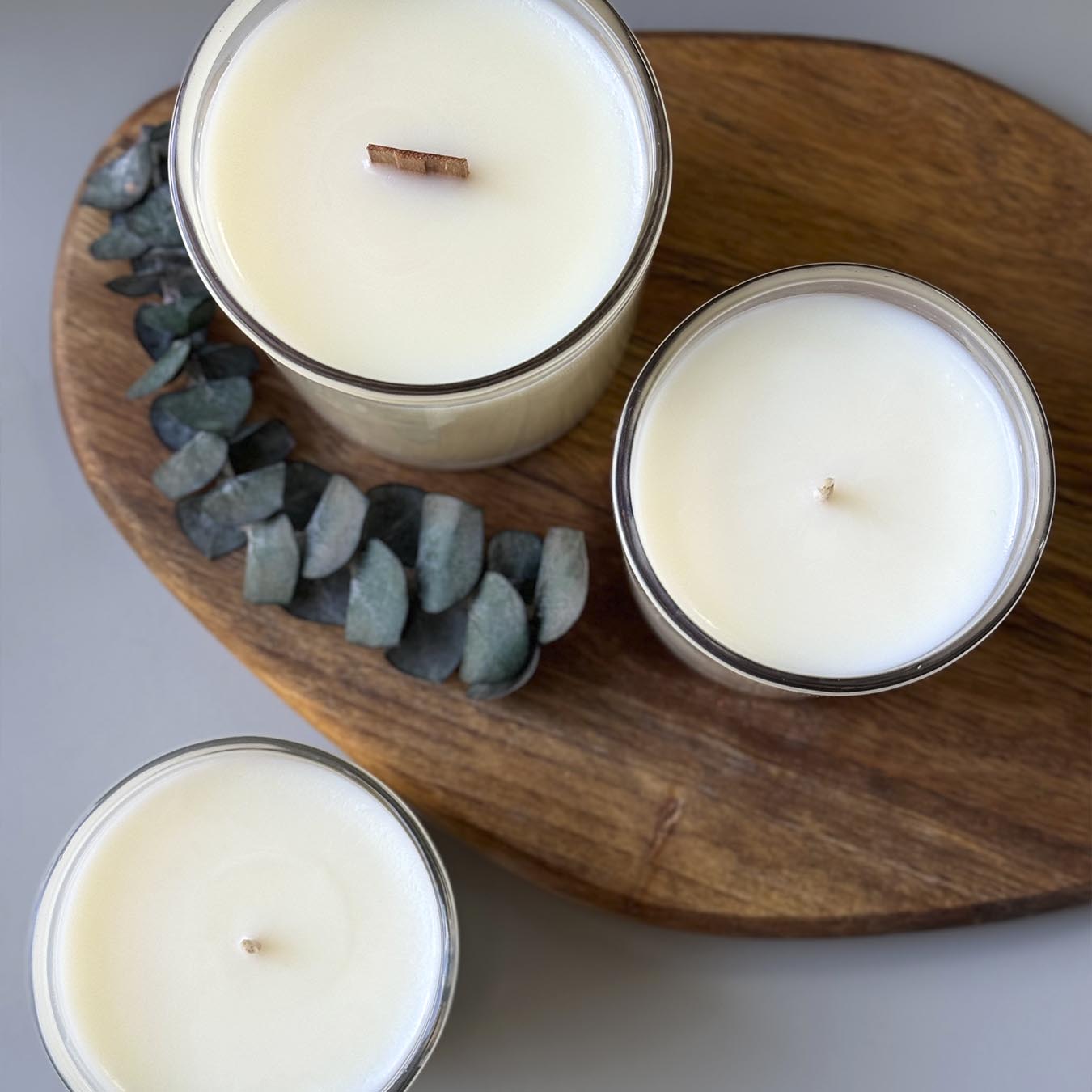 נר ריחני בזכוכית שקופה 200 מ"ל thumbnail - 3 נר ריחני בזכוכית שקופה 200 מ"ל thumbnail - 3