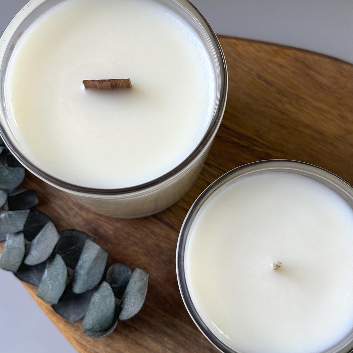 נר ריחני בזכוכית שקופה 200 מ"ל thumbnail - 4 נר ריחני בזכוכית שקופה 200 מ"ל thumbnail - 4