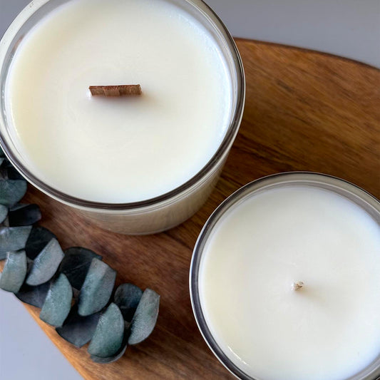 נר ריחני בזכוכית שקופה 300 מ"ל - secondary image נר ריחני בזכוכית שקופה 300 מ"ל - secondary image