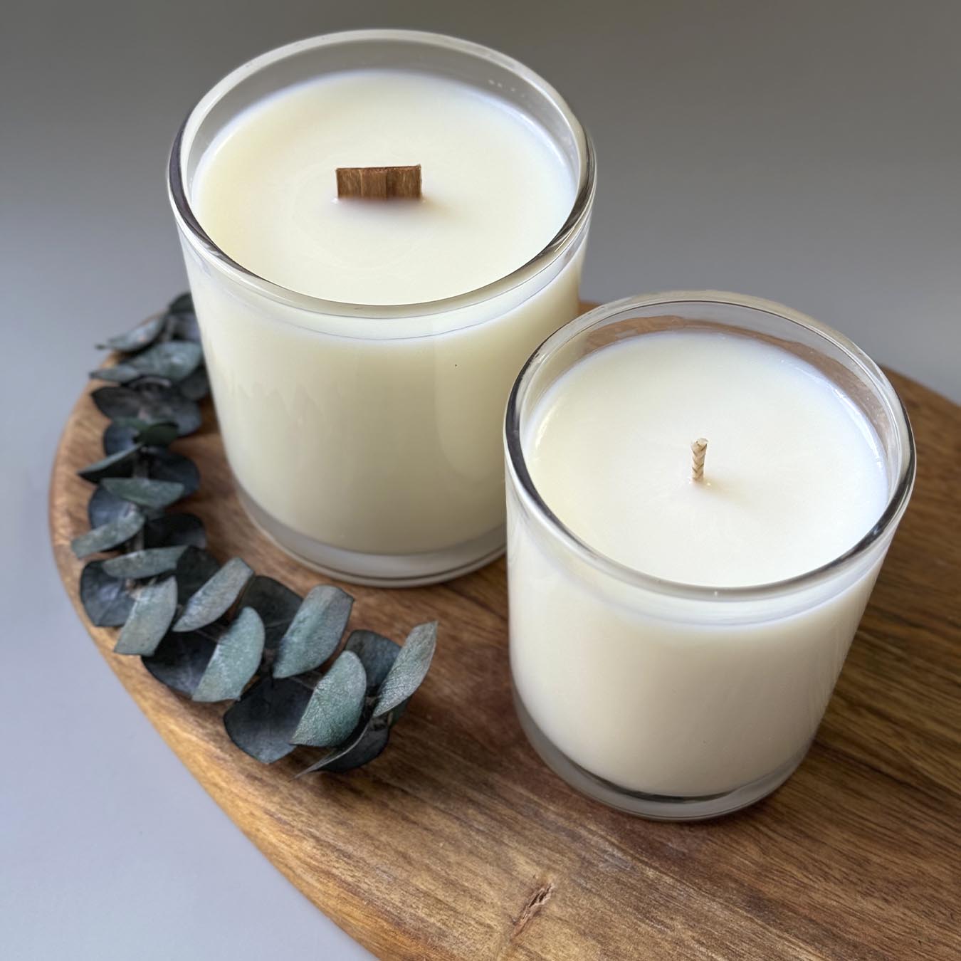 נר ריחני בזכוכית שקופה 200 מ"ל thumbnail - 1 נר ריחני בזכוכית שקופה 200 מ"ל thumbnail - 1