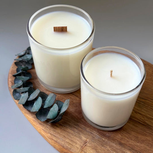 נר ריחני בזכוכית שקופה 200 מ"ל נר ריחני בזכוכית שקופה 200 מ"ל