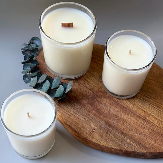 נר ריחני בזכוכית שקופה 200 מ"ל - secondary image נר ריחני בזכוכית שקופה 200 מ"ל - secondary image