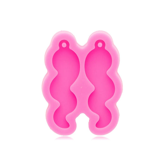 Silicone mold for earrings - I Silicone mold for earrings - I