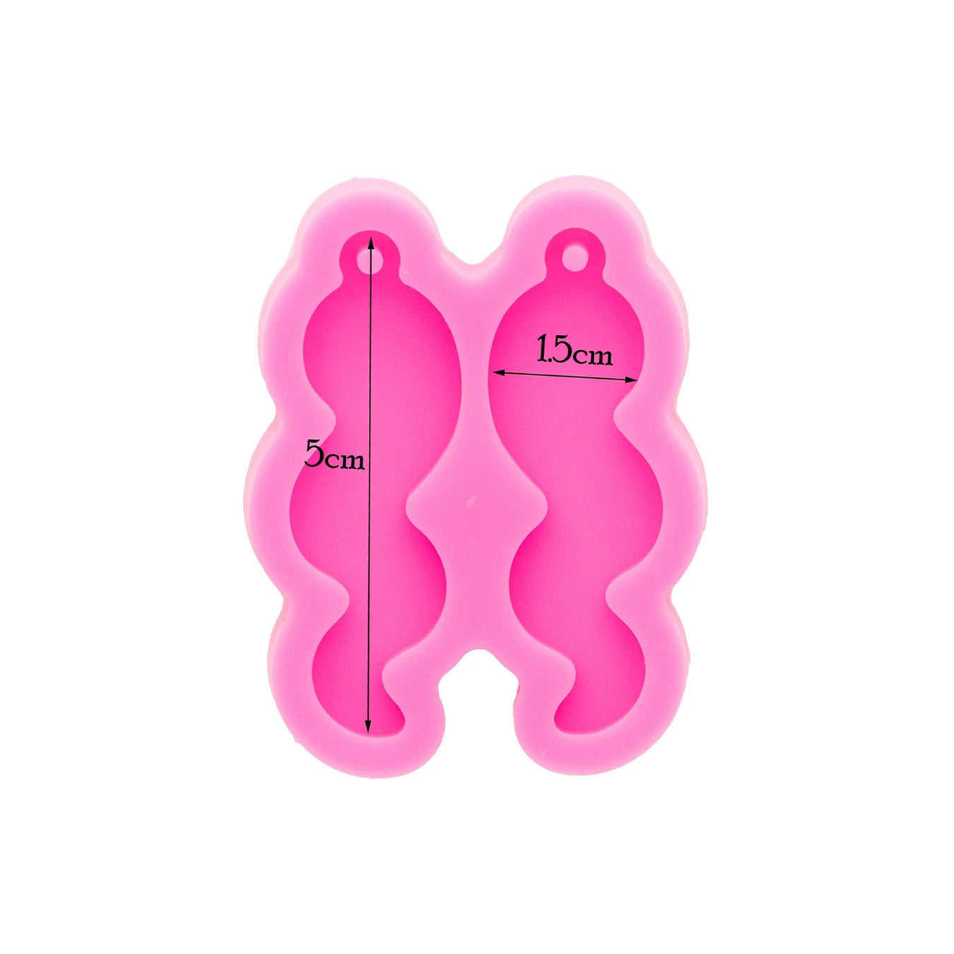 Silicone mold for earrings - I thumbnail - 2 Silicone mold for earrings - I thumbnail - 2