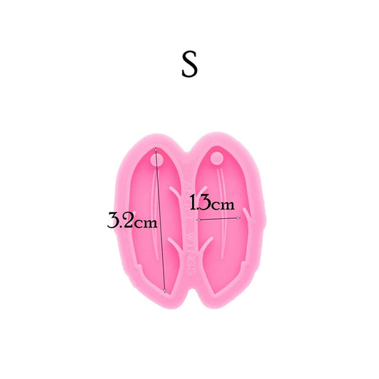Silicone mold for earrings - A - secondary image Silicone mold for earrings - A - secondary image
