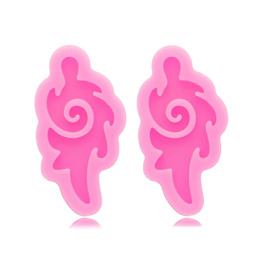 Silicone mold for earrings - J Silicone mold for earrings - J