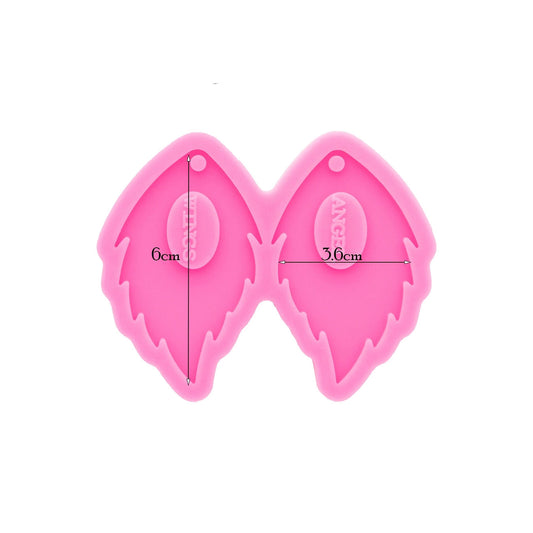 Silicone mold for earrings - H - secondary image Silicone mold for earrings - H - secondary image