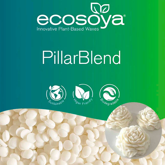 EcoSoya® Pillar Blend - soy wax for making candles in molds EcoSoya® Pillar Blend - soy wax for making candles in molds