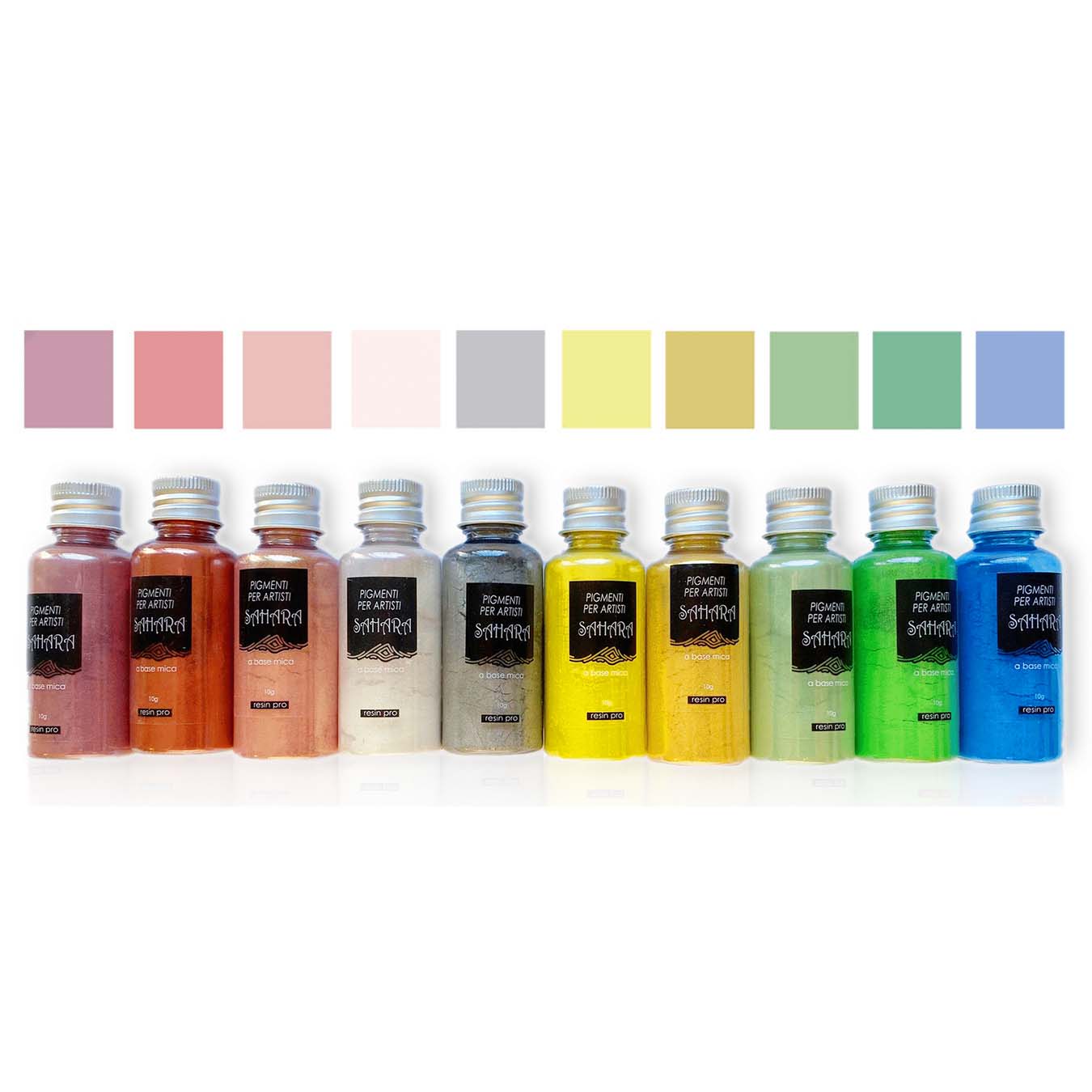 Sahara Soft Green Pearl - pastel effects - 3 Sahara Soft Green Pearl - pastel effects - 3