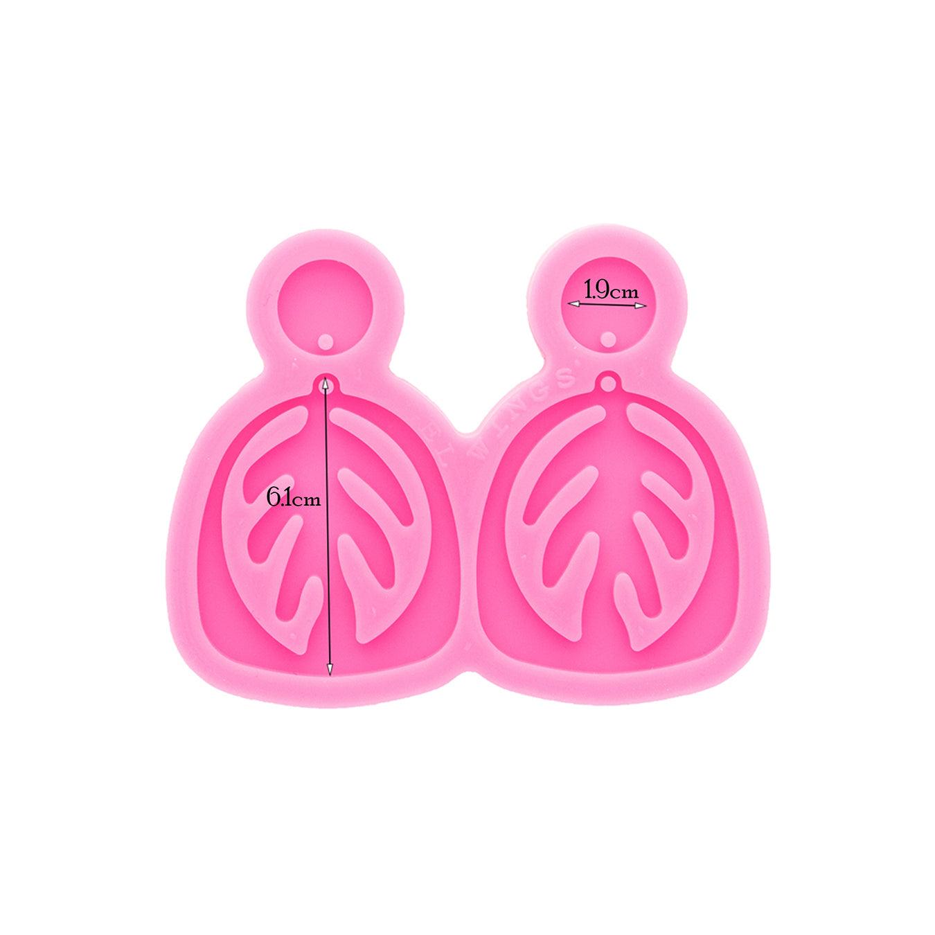 Silicone mold for earrings - F - 2 Silicone mold for earrings - F - 2