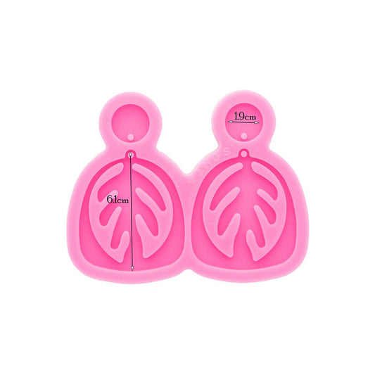 Silicone mold for earrings - F - secondary image Silicone mold for earrings - F - secondary image