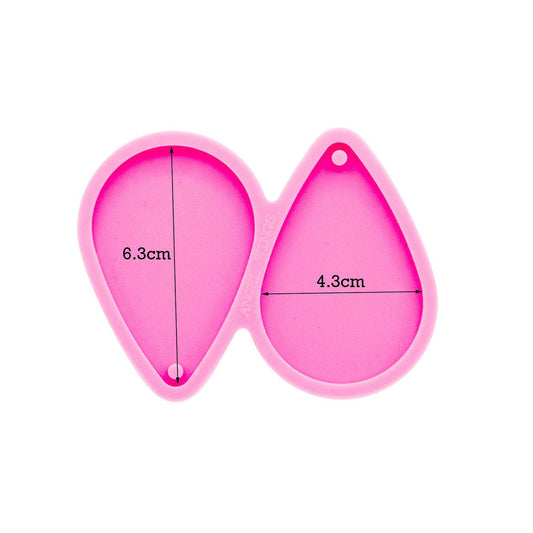 Silicone mold for earrings - E - secondary image Silicone mold for earrings - E - secondary image