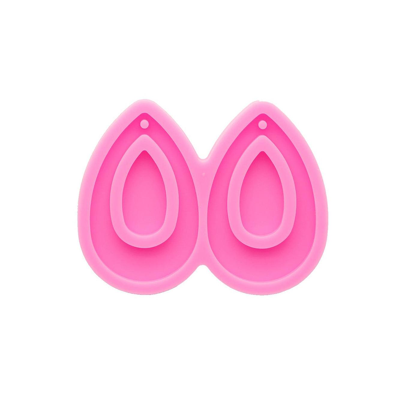 Silicone mold for earrings - C thumbnail - 1 Silicone mold for earrings - C thumbnail - 1
