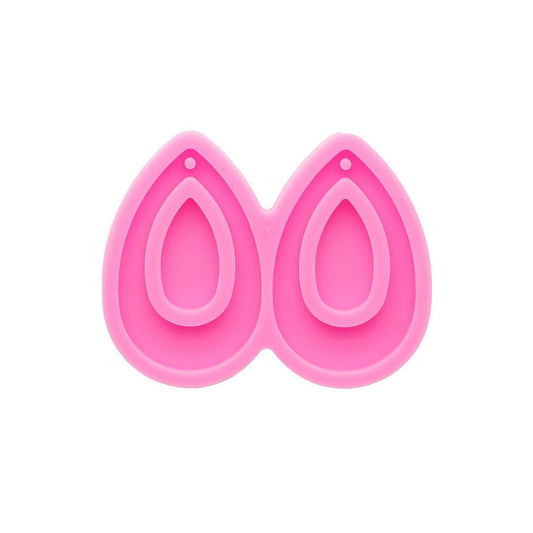 Silicone mold for earrings - C Silicone mold for earrings - C