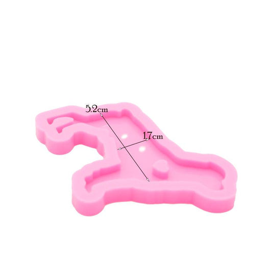 Silicone mold Dog B - secondary image Silicone mold Dog B - secondary image