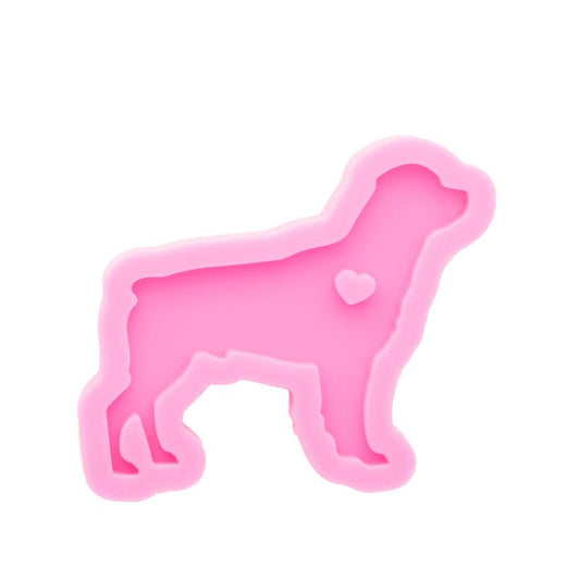 Silicone mold Dog B Silicone mold Dog B