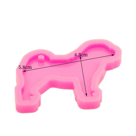 Silicone mold Dog E - secondary image Silicone mold Dog E - secondary image