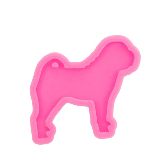 Silicone mold Dog E Silicone mold Dog E