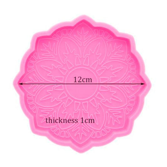Silicone circle mold with jagged edge - С - secondary image Silicone circle mold with jagged edge - С - secondary image
