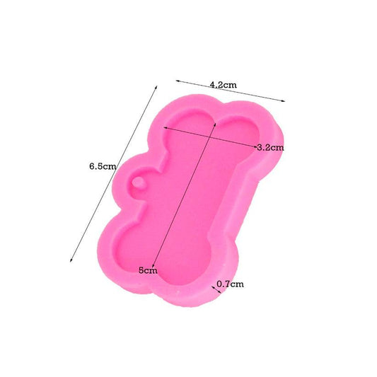 Silicone mold Bone - secondary image Silicone mold Bone - secondary image