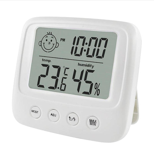 מד חום חיישן LCD דיגיטלי מד לחות - secondary image מד חום חיישן LCD דיגיטלי מד לחות - secondary image