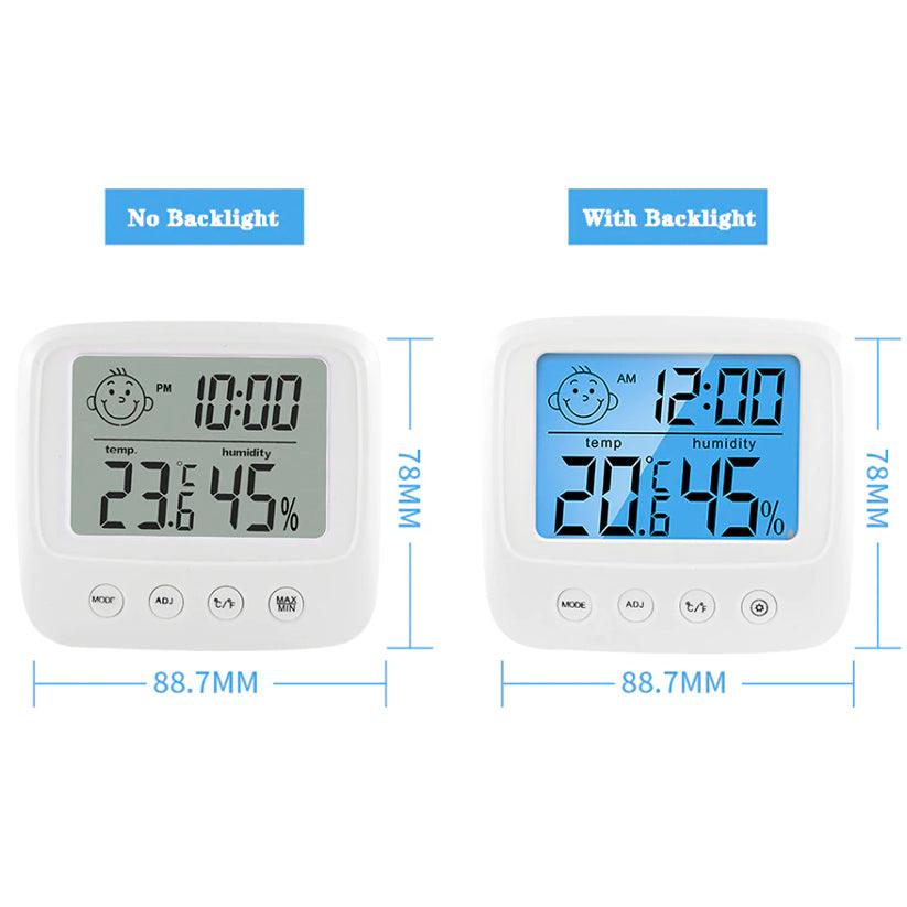מד חום חיישן LCD דיגיטלי מד לחות - 4 מד חום חיישן LCD דיגיטלי מד לחות - 4