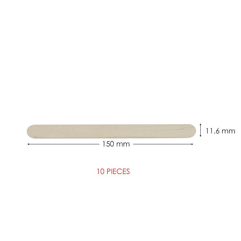 Natural Wooden Sticks - 4 Natural Wooden Sticks - 4