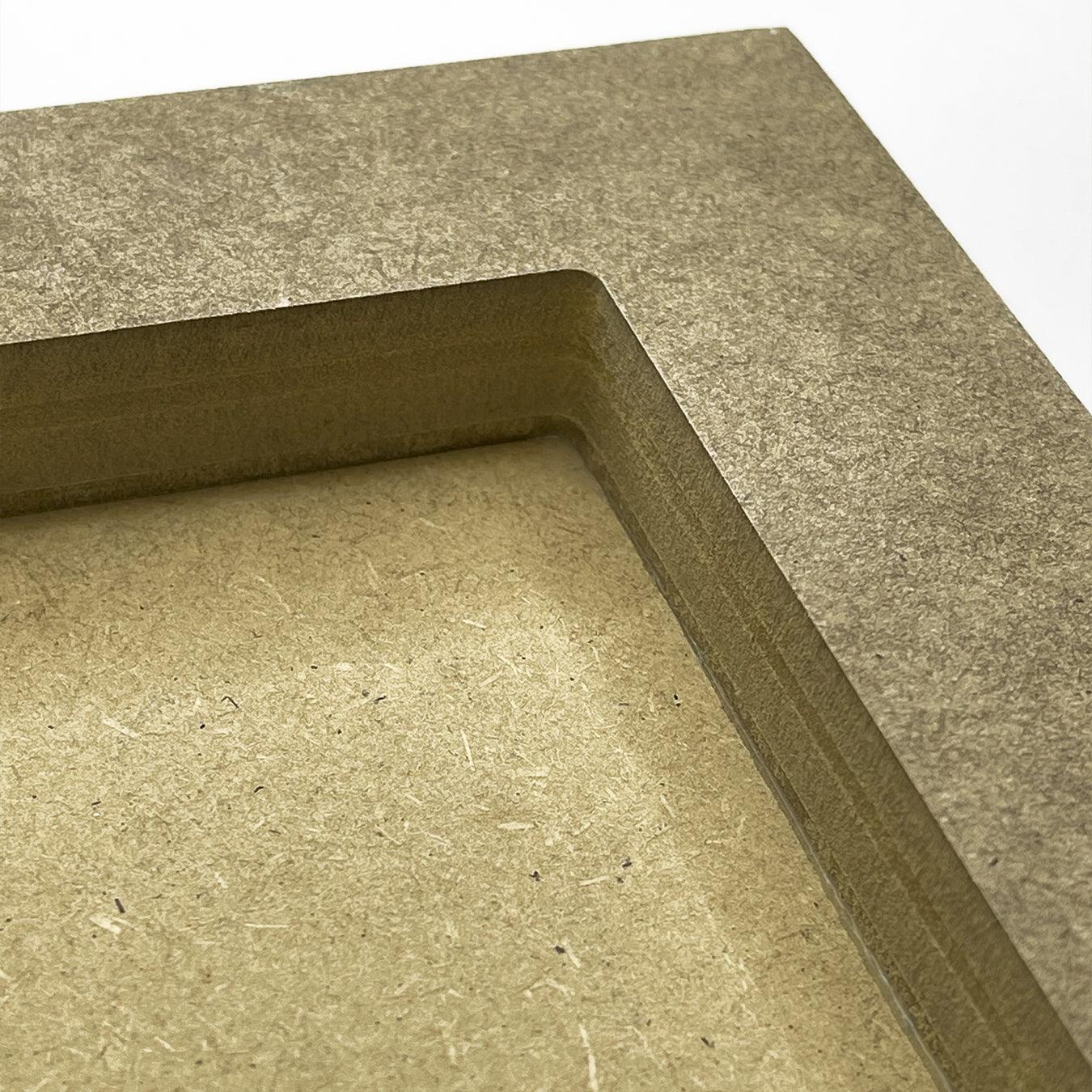 White MDF board with a frame on the back - rectangle 30х45cm - 4 White MDF board with a frame on the back - rectangle 30х45cm - 4