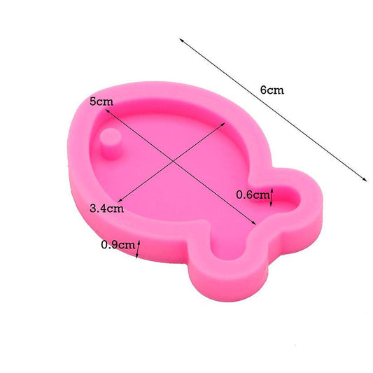 Silicone mold Fish - secondary image Silicone mold Fish - secondary image