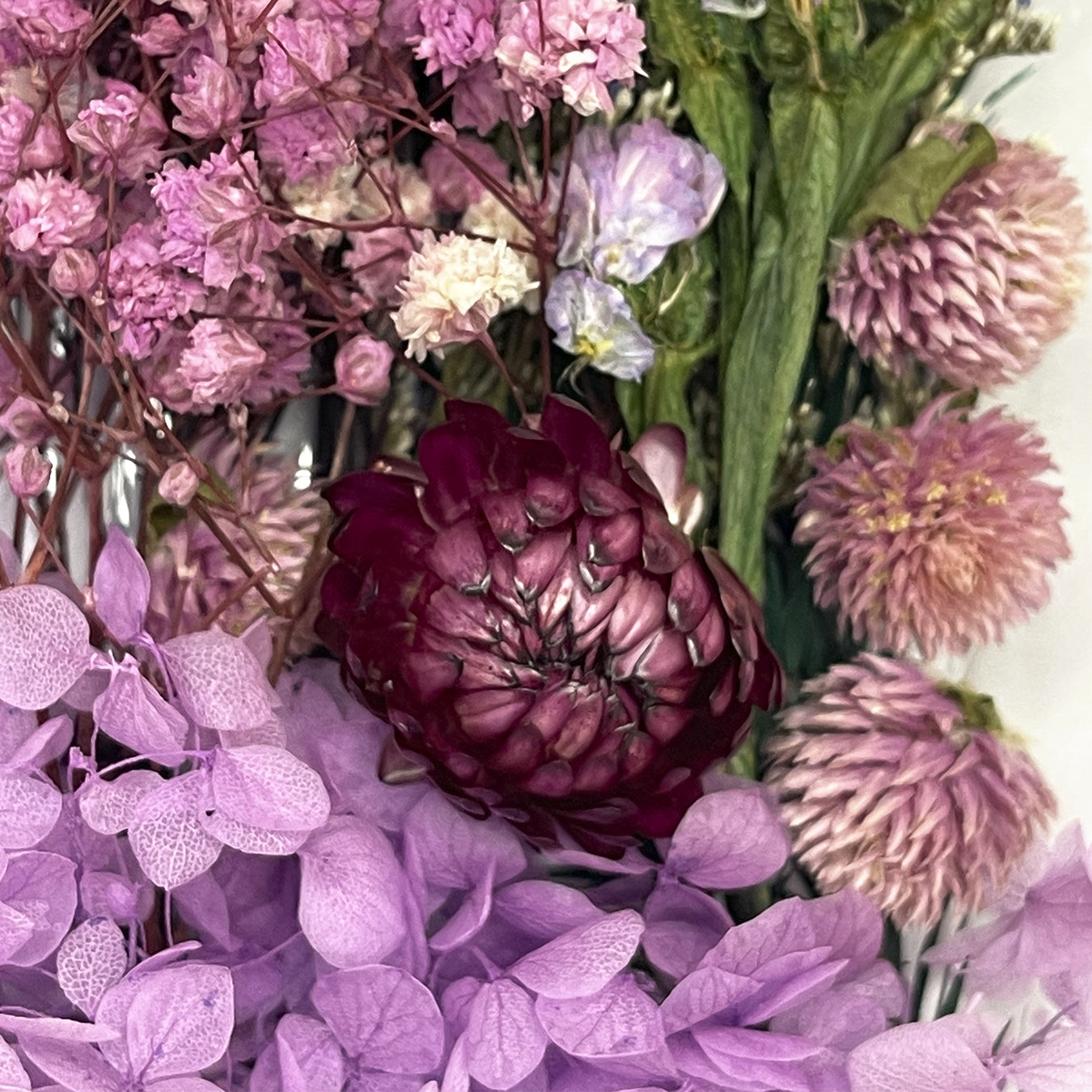 Natural dried flowers set A